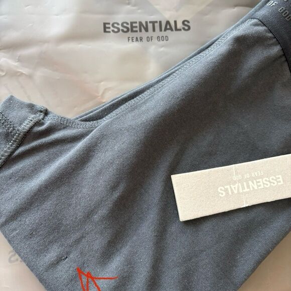 Fear Of God Essentials Leggings Dark Gray ( Iron ) Size Small MSRP: $ 88.00 - Picture 7 of 7